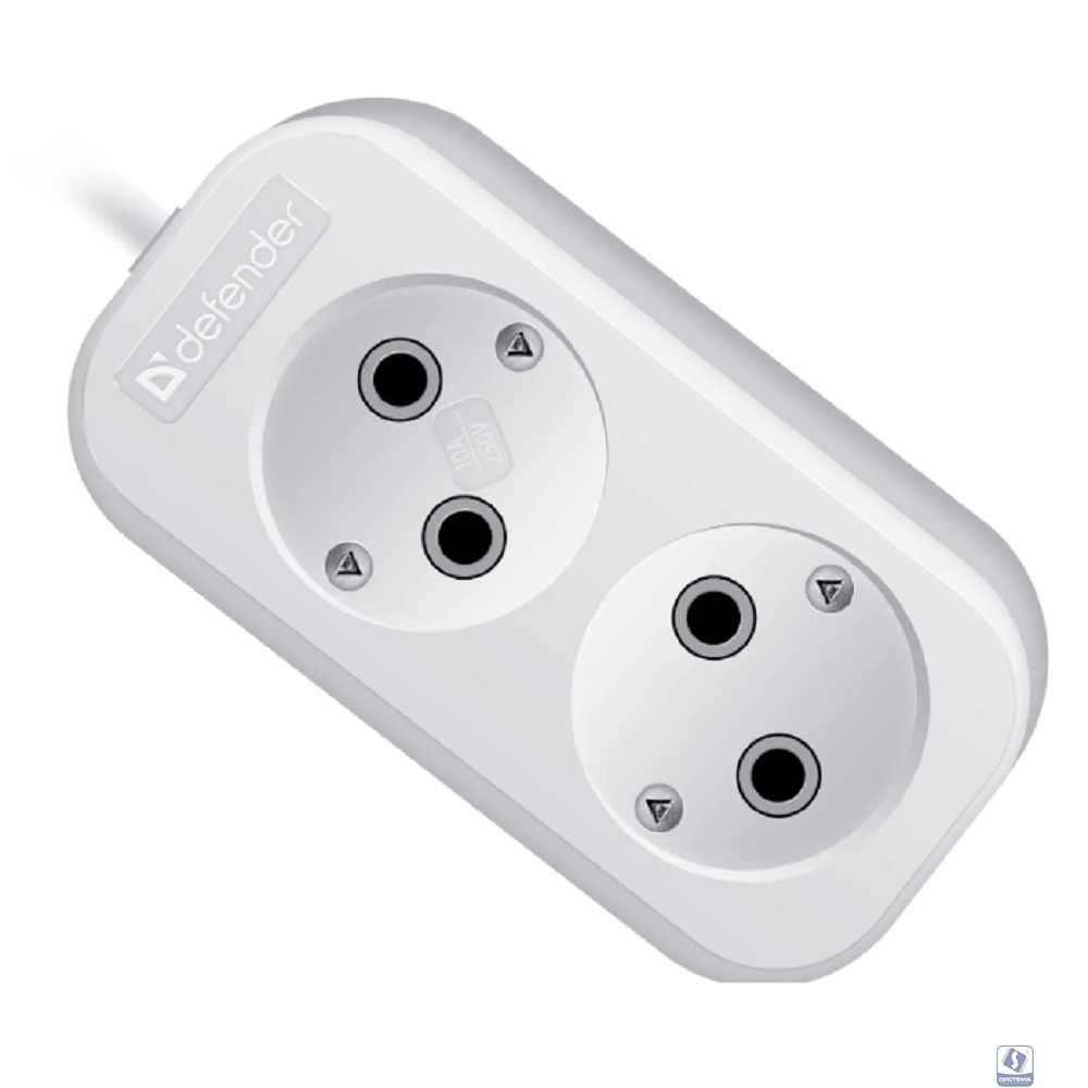 Defender Удлинитель B220 10 А, 3 м [99271], без заземления