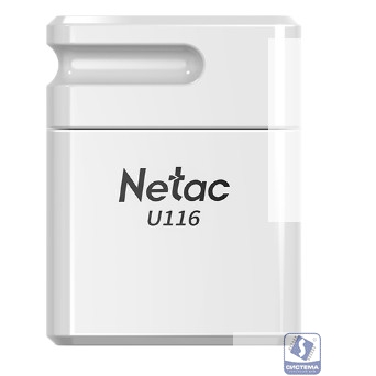 Netac USB Drive 64GB U116 USB2.0, retail version [NT03U116N-064G-20WH]