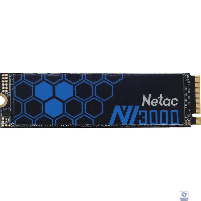 Накопитель SSD Netac PCI-E 3.0 1Tb NT01NV3000-1T0-E4X NV3000 M.2 2280