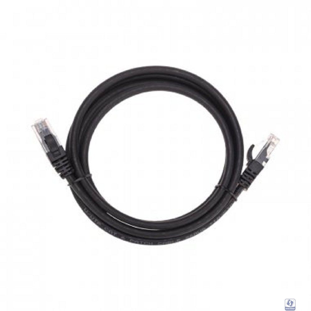 Rexant (02-0292-105) Патч-корд U/UTP, CAT 6, RJ45-RJ45, 26AWG, LSZH, черный, 1,5м