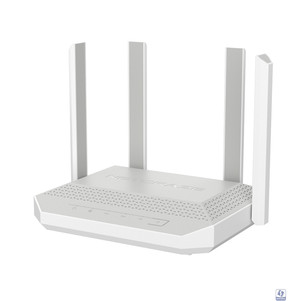 Netcraze Ultra (NC-1812) Мультигигабитный интернет-центр с Mesh Wi-Fi 7 BE7200, Smart-коммутатором 1x10G, 1x2.5G и 4x1G, многофункциональными портами USB 3.2 и 2.0