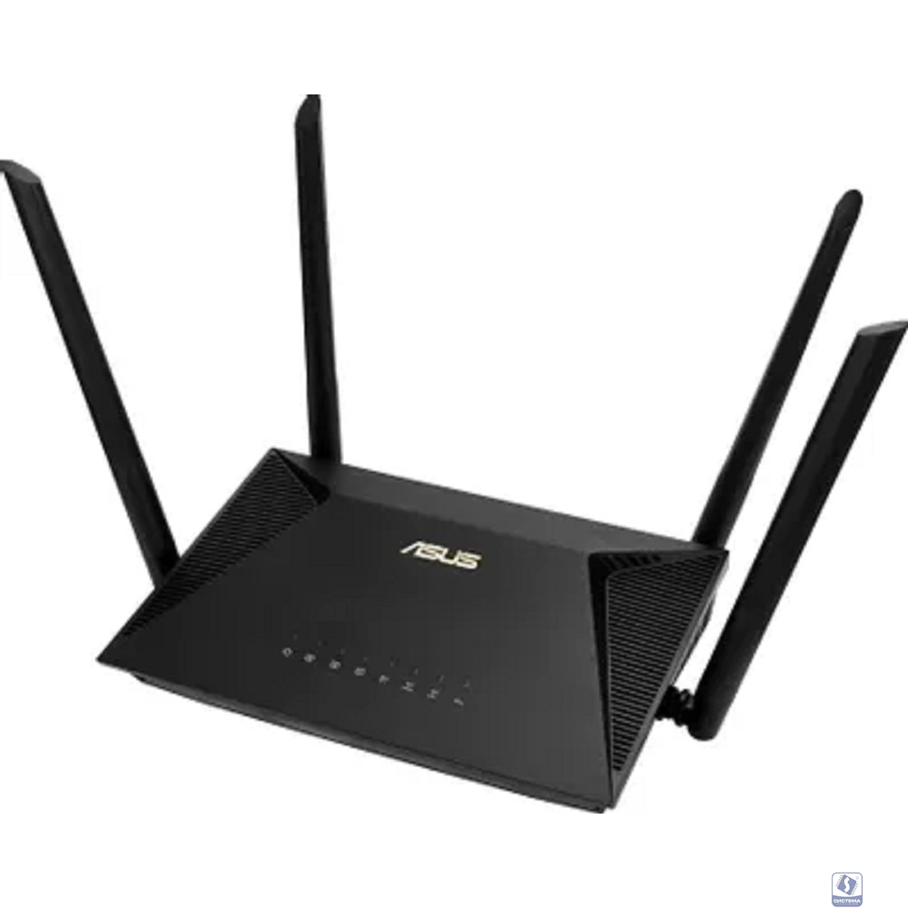 ASUS RT-AX53U Беспроводной двухдиапазонный маршрутизатор AX1800 с поддержкой технологии MU-MIMO,  3G/4G и USB-портом, Wi-Fi 6 (ax)