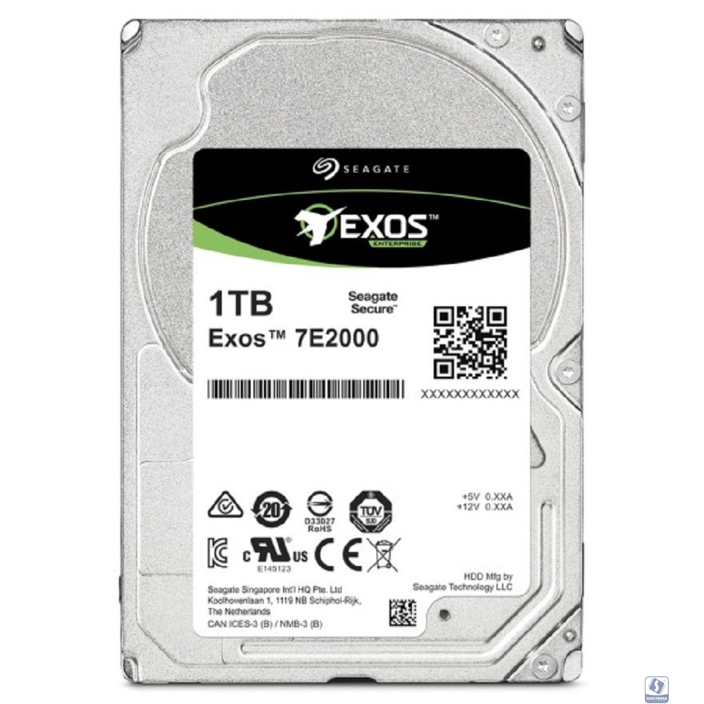 1TB Seagate Enterprise Capacity 2.5 HDD (ST1000NX0333)  (clean pulled)