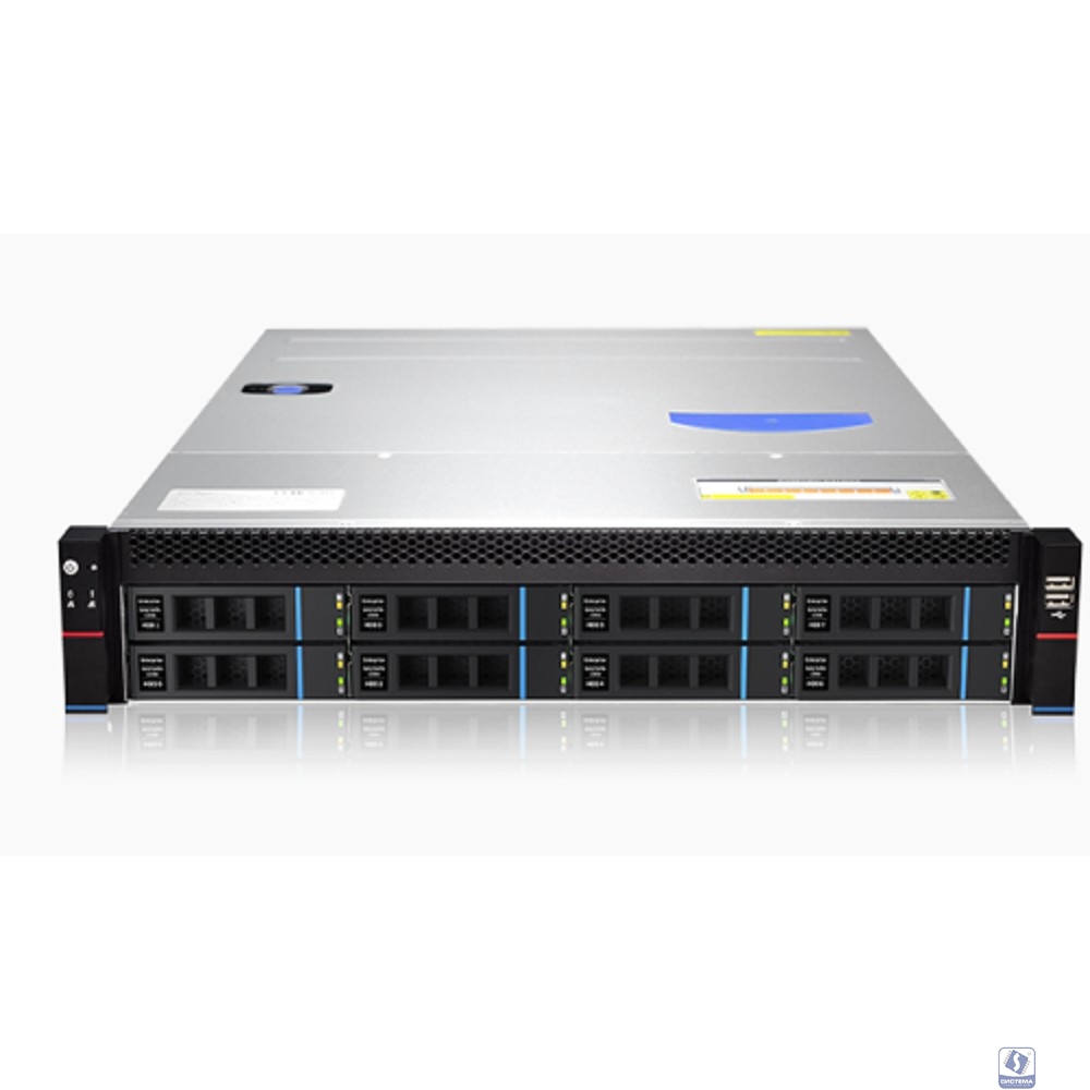 Gooxi RMC2108-670-HS-D chassis 2U 8x 3.5"" (2.5"");  2x 2.5"" rear SAS/SATA; 2x1300W psu RAIL kits EU cables