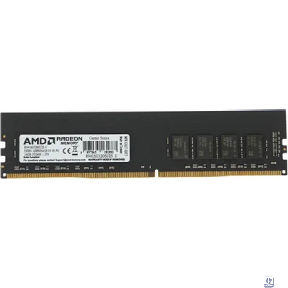 AMD DDR4 DIMM 16GB R9416G3206U2S-U 3200MHz R9 RTL PC4-25600 