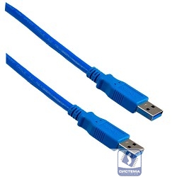 PERFEO Кабель USB3.0 A вилка - A вилка, длина 1,8 м. (U4601)