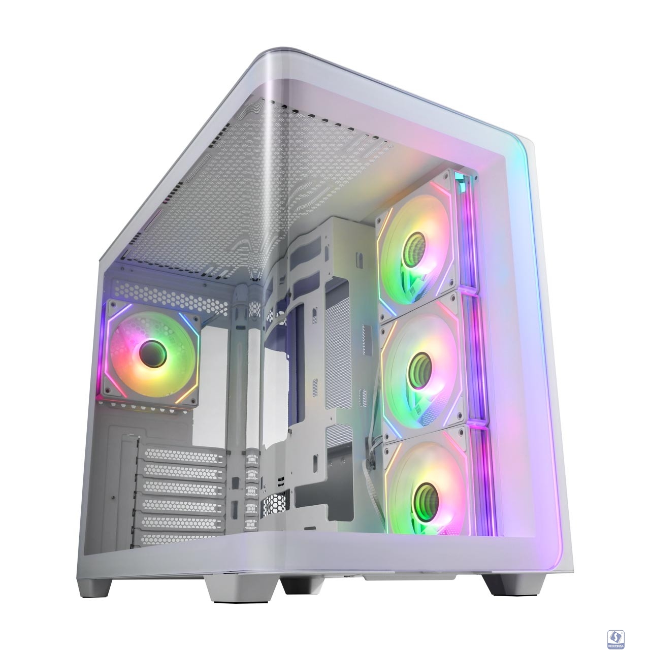 FSP Корпус ATX Minitower M580-WA, White