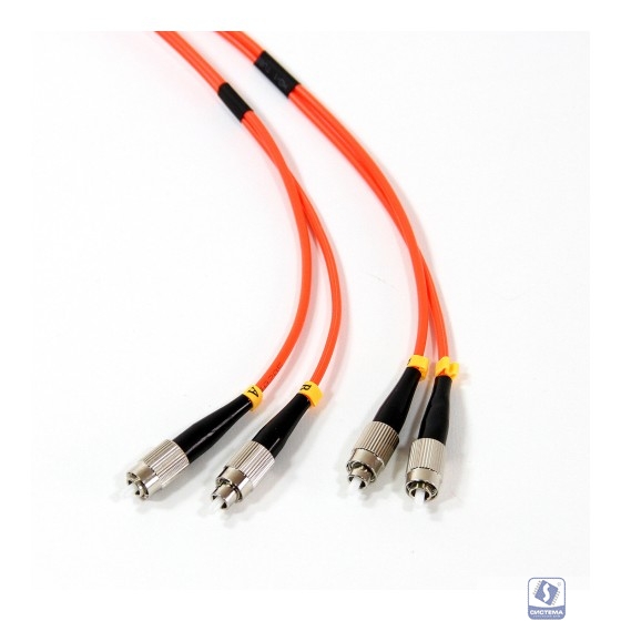 VCOM VDU101-2M Оптический шнур FC-FC,UPC, MM (многомодовый), Duplex, VCOM <VDU101-2M>