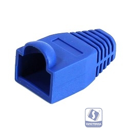 5bites US016-BL Колпачок  для коннектора RJ45 синий, 100шт