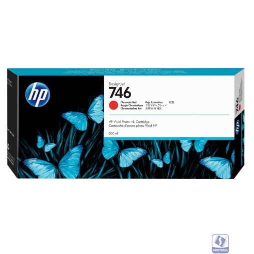 HP  P2V81A Картридж HP 746 хроматический красный   