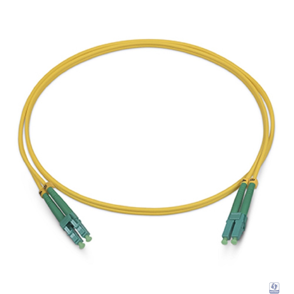 Cabeus FOP(d)-9-LC/APC-LC/APC-10m Шнур оптический duplex LC/APC-LC/APC 9/125 sm 10м LSZH