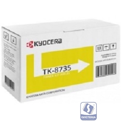 Тонер-картридж Kyocera TK-8735Y (жёлтый) (ресурс 40 000 отп.) для TASKalfa 7052/8052/7353/8353ci