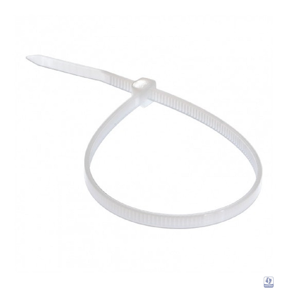 Rexant (07-0200) Хомут nylon  4.0х200(3,5х200) мм 100 шт  белый