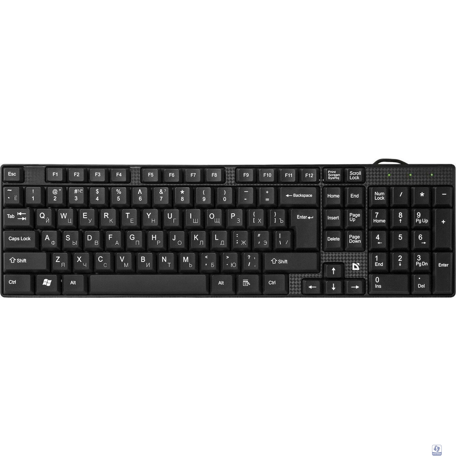 Defender Клавиатура  Accent SB-720 Black USB [45720] 