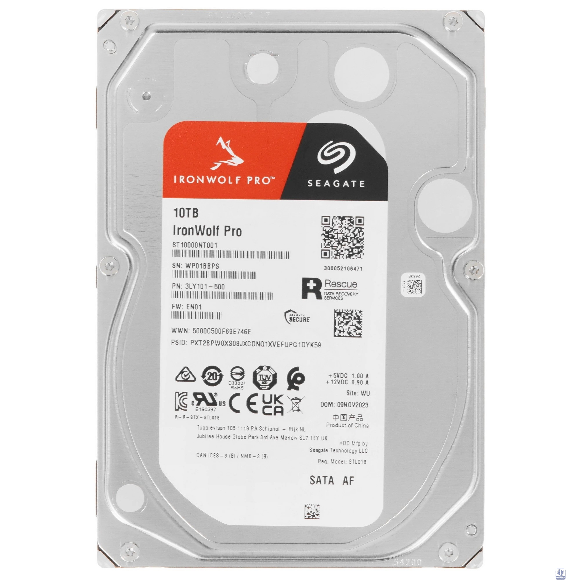10TB Seagate IronWolf Pro (ST10000NT001) 