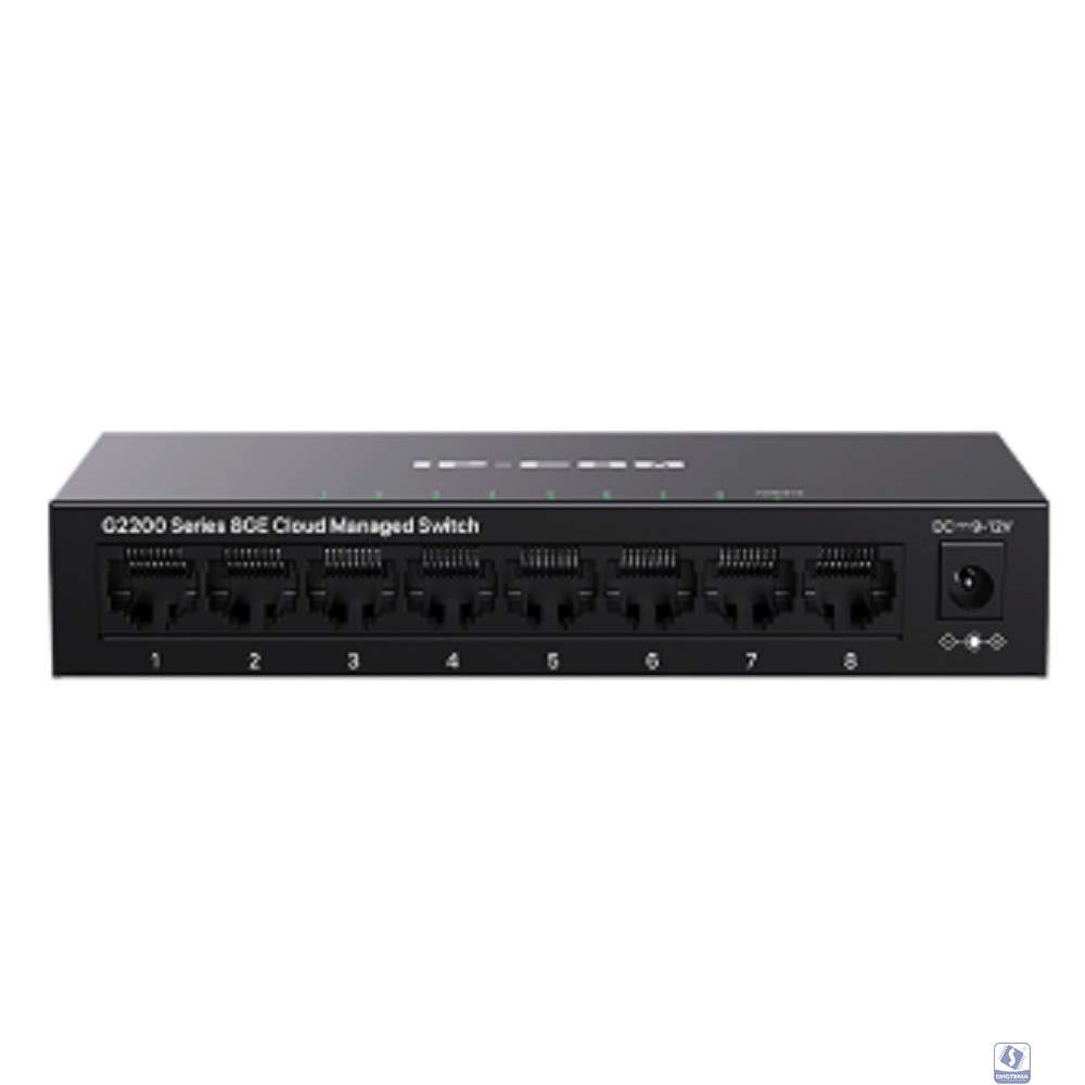 IP-COM G2208D WEB Smart  Коммутатор настольный 8-Ports 10/100/1000 Base-T Gigabit Switch