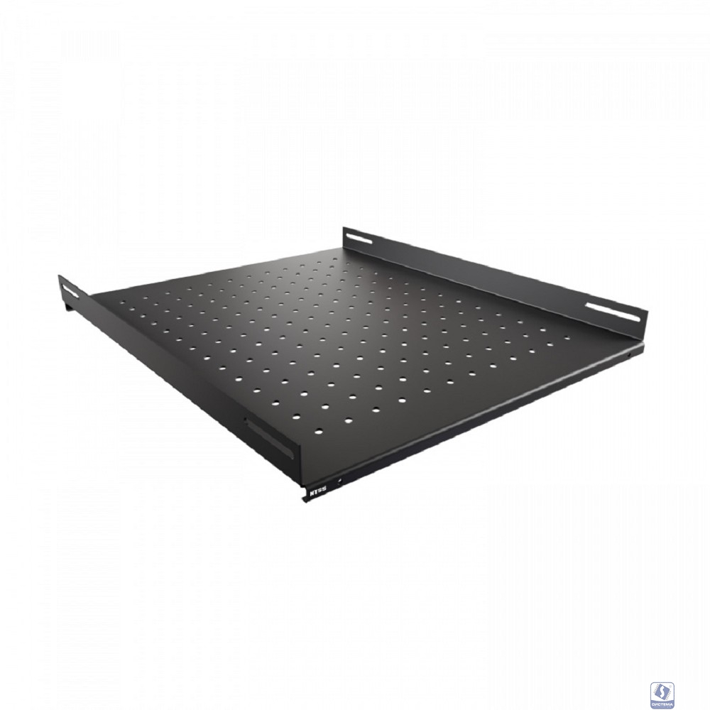 NTSS Полка стационарная NTSS 470х550мм, для напольных шкафов глубиной 800мм, черный RAL 9005 NTSS-FS-800-BL