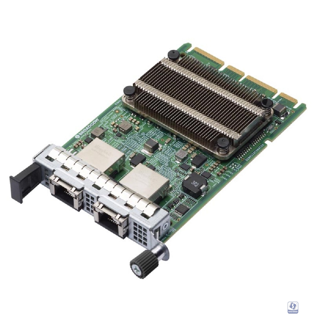 Сетевой адаптер/ Broadcom 57416 Dual Port 10GbE BASE-T Adapter, OCP NIC 3.0