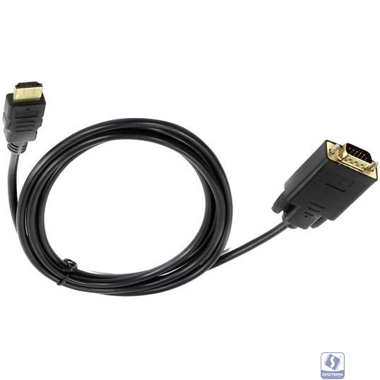 VCOM CG596-1.8M Кабель-переходник HDMI --> VGA_M/M 1,8м [4895182204010]