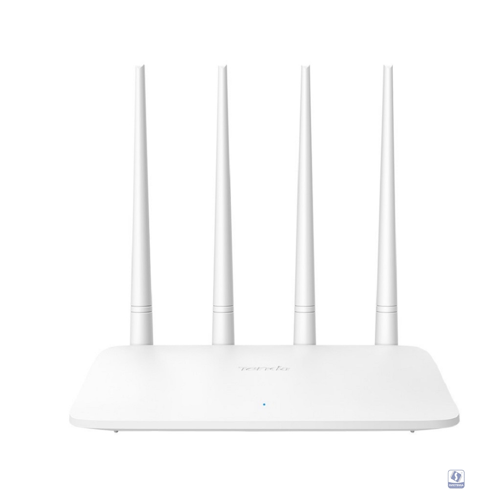 TENDA F6 Wi-Fi маршрутизатор стандарта N300 4 внешние антенны 5dBi, 1-port 10/100Mbps WAN, 3-ports 10/100Mbps LAN