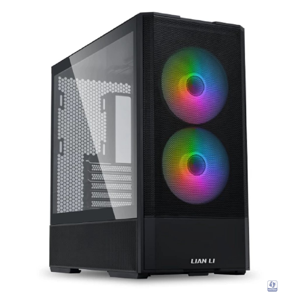 Lian Li Корпус Lancool 207 / Black / Mid-Tower, TG / 2x 140mm ARGB + 2x 120mm non LED fans inc. / G99.LAN207RX.10RS