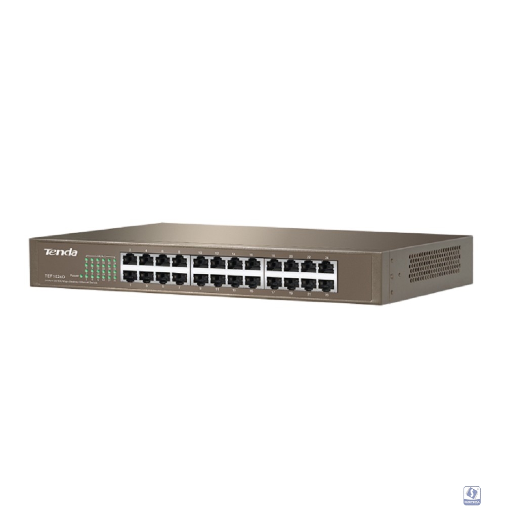 TENDA TEF1024D Коммутатор в стойку 24-Ports 10/100 Base-TX