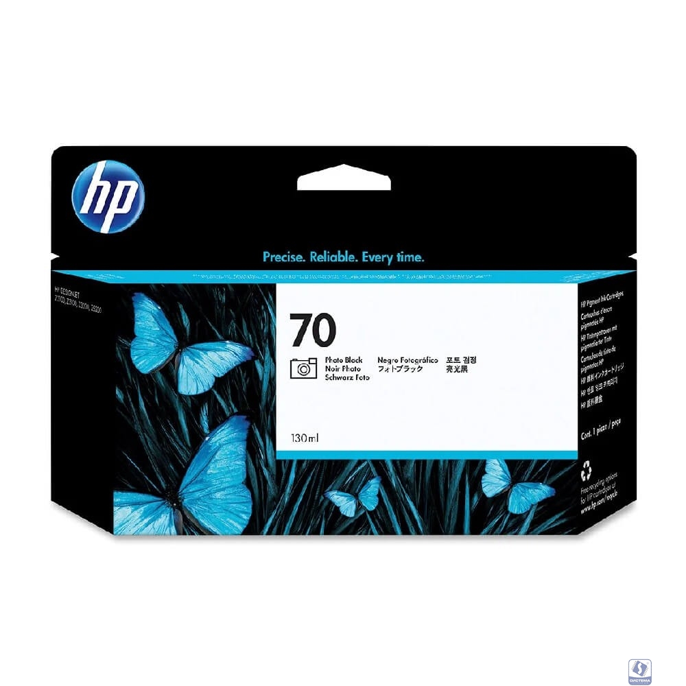 HP C9449A Картридж №70, Photo Black 