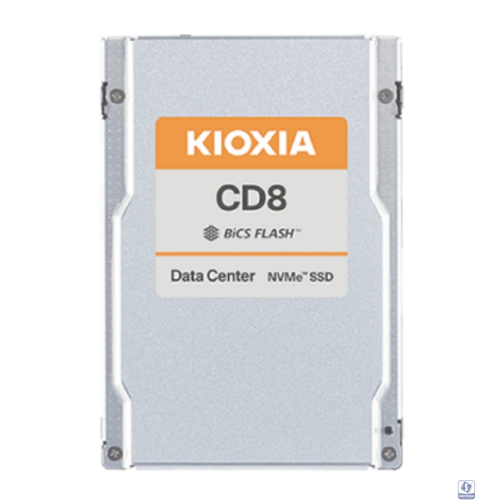 Накопитель SSD Kioxia 2.5"  PCIe 4.0 x4 7.68TB KCD81RUG7T68 CD8-R 