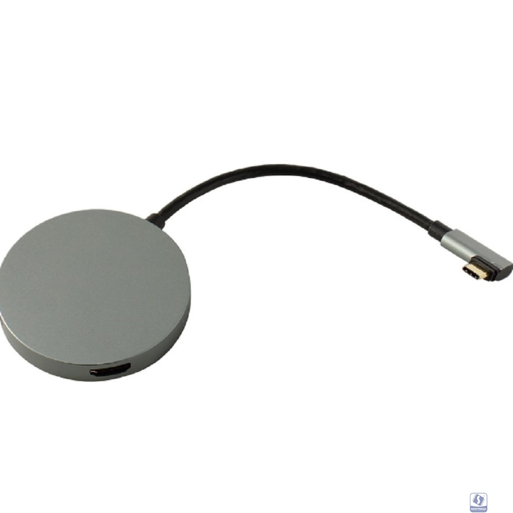 ORIENT Кабель-адаптер C227, USB3.1 Type-C (DisplayPort Alt mode) -> 2 x HDMI F, 4K@30Hz, поддержка режима MST (3 рабочих стола), Win 10/MAC OS/Android, 0.15 м. (31331)