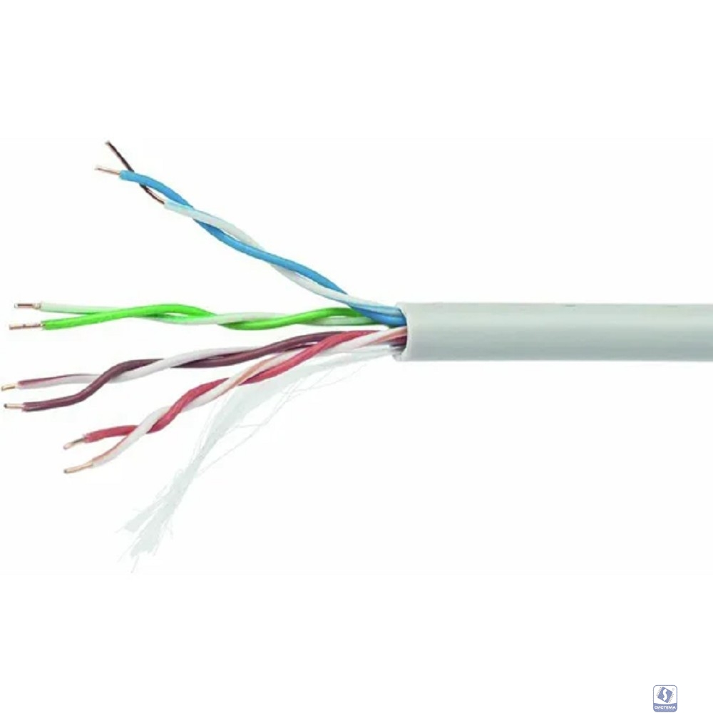 Cablexpert  [UPC-5040E-SOL/100] Кабель UTP кат.5e, 4 пары, 0.40 мм 100м, ССА одножильный 
