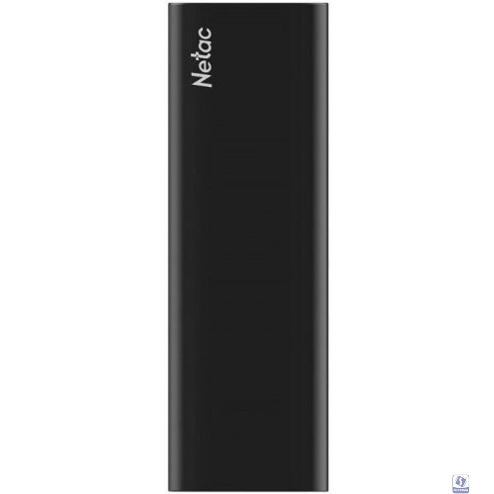 Netac Portable SSD 250GB Z Slim [NT01ZSLIM-250G-32BK] USB3.2, up to 520/480MBs, черный