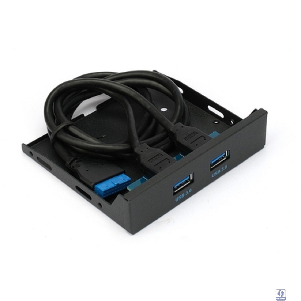 Gembird Планка USB 3.0 на переднюю панель 3.5", 2 порта USB (FP3.5-USB3-2A)