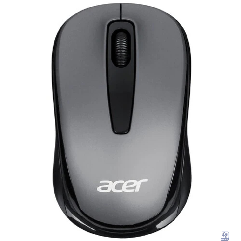 Acer OMR134 [ZL.MCEEE.01H] серый оптическая (1000dpi) беспроводная USB для ноутбука (2but)