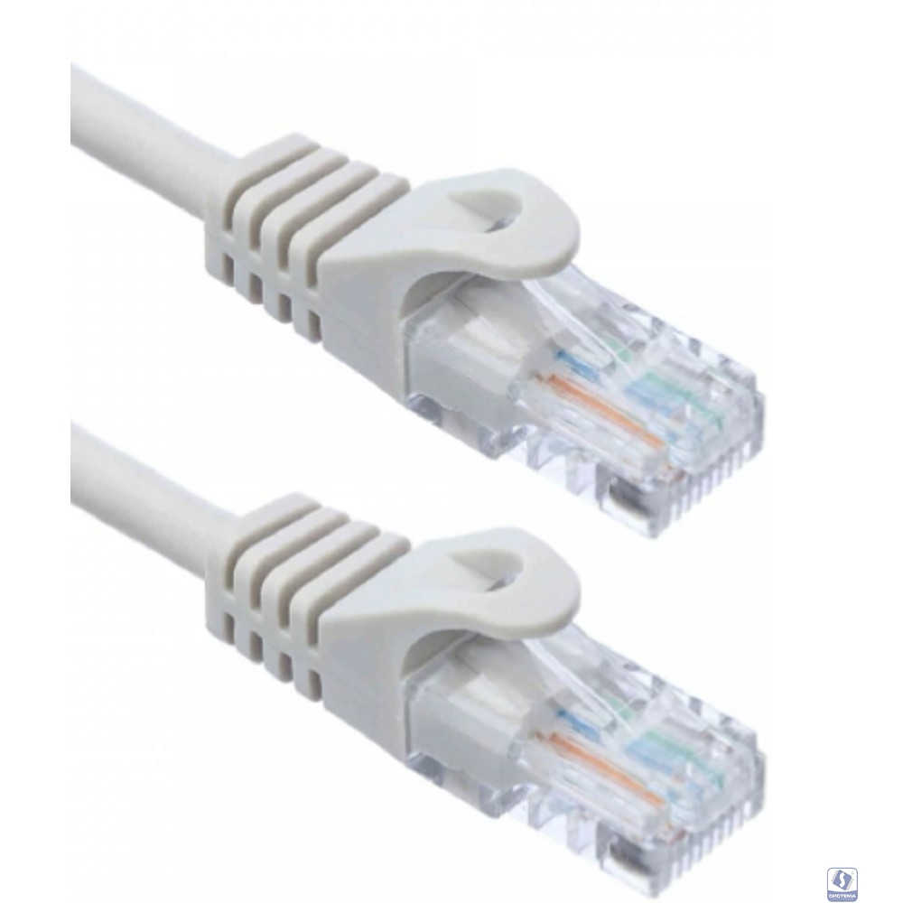 Кабель ACD Патч-корд ACD-LPU5E-20A |ACD-LPU5E-20A| Cat5e UTP 24AWG 4Pair, 7/0.18мм CCA Серый,2.0м, (741500) 