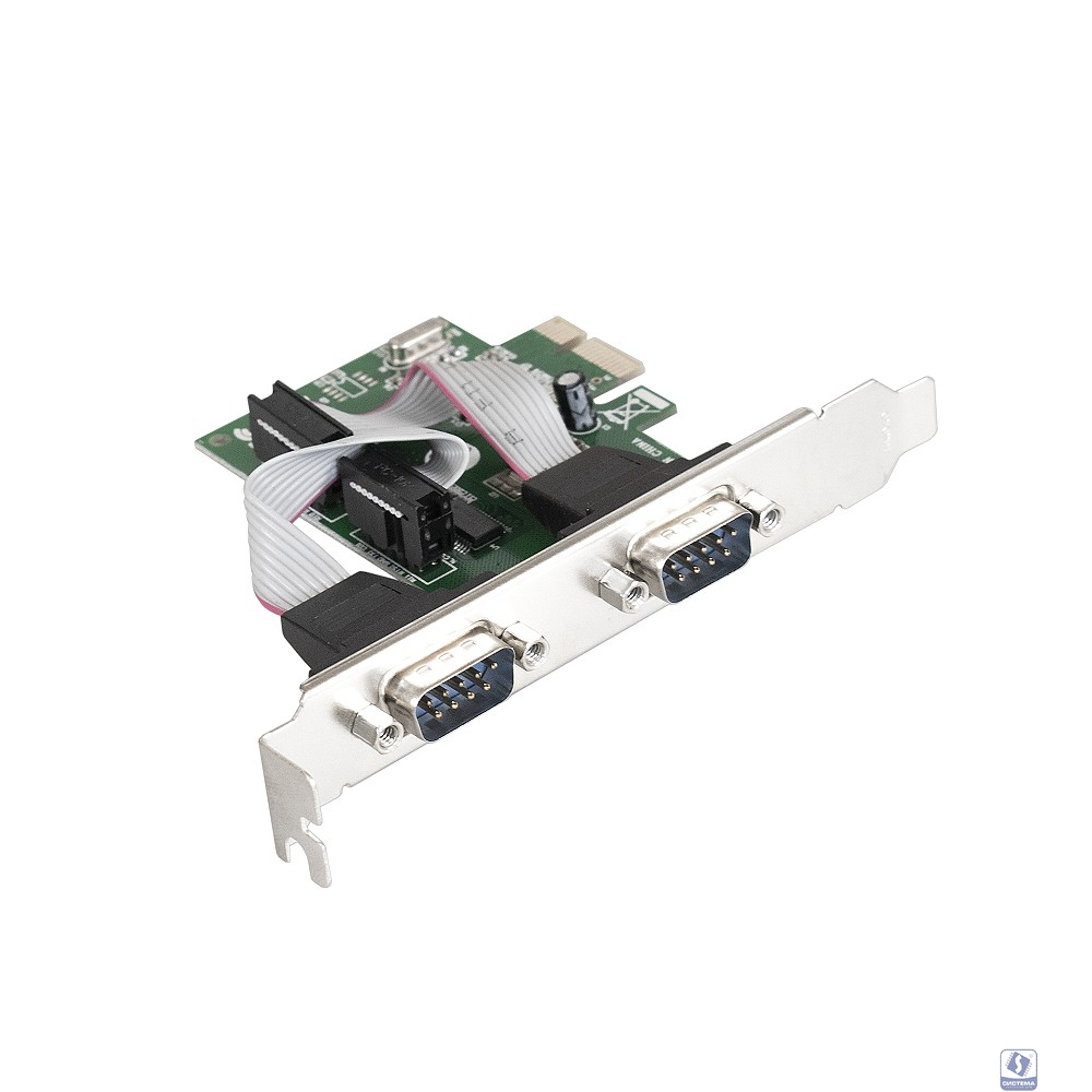 Exegate EX283706RUS Контроллер EXE-307 PCI-E, 2*COM port (OEM) Exegate EX283706RUS Контроллер EXE-307 PCI-E, 2*COM port (OEM)
