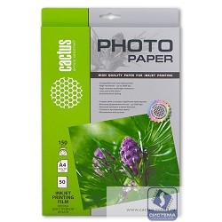 Cactus CS-FA415050 Пленка для цветных струйных принтеров А4, 150 г/м2, 50 листов