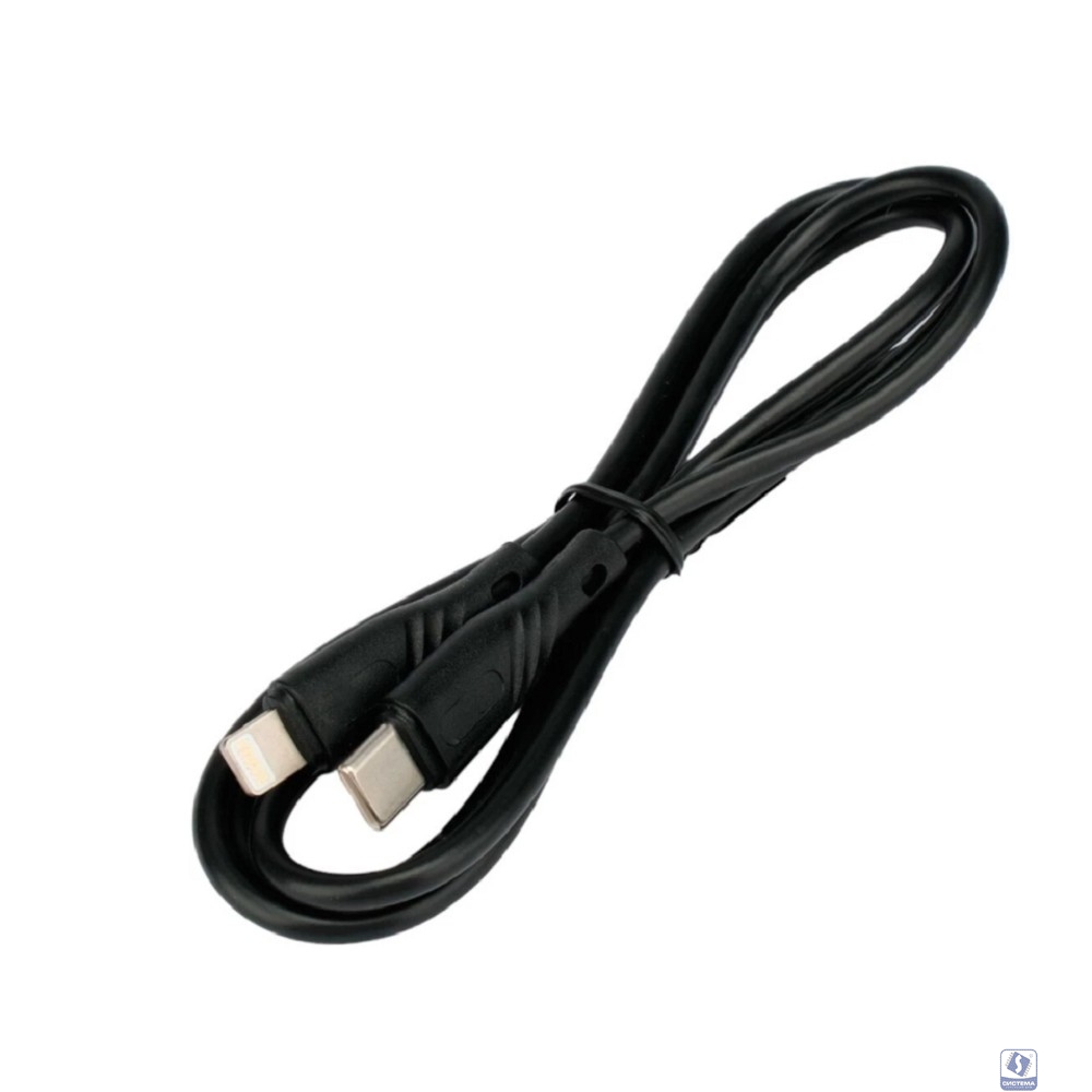 Cablexpert Кабель USB2.0  Lightning/Type-C, 2.1А, 20Вт, PD, медь, Mobile1, 1м, черный, коробка (CCB-USB2-CMAPO1-1MB)	