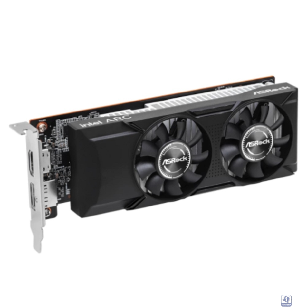 Видеокарта Asrock PCI-E 4.0 A310 LP 4G INTEL ARC A310 4Gb 64bit GDDR6 2000/15500 HDMIx1 DPx1 HDCP RTL