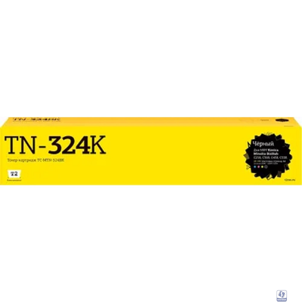             TC-MTN-324BK Тонер-картридж T2 для Konica-Minolta BizHub C258/C458/C558/C658 (28000 стр.) черный, с чипом