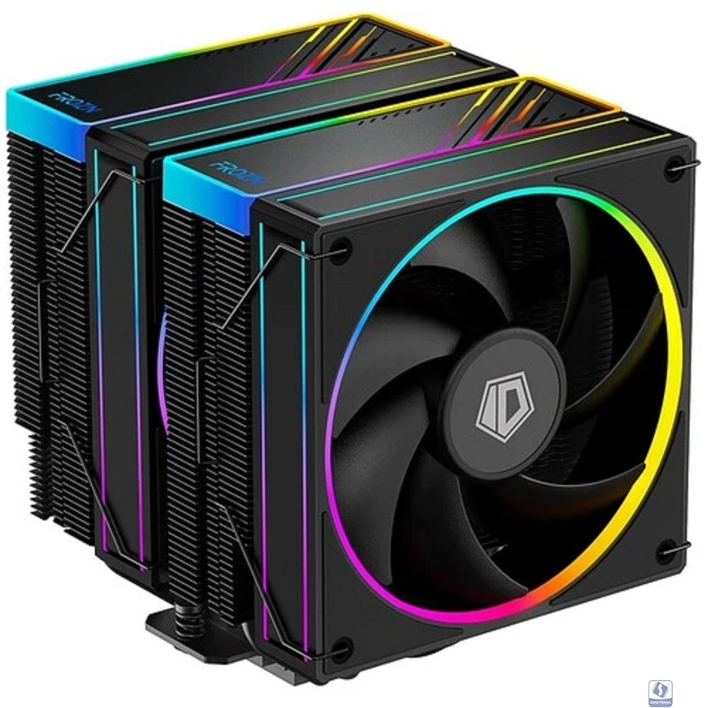 Cooler ID-Cooling FROZN A620 ARGB Soc-AM5/AM4/1151/1200/2066/1700 4-pin Al+Cu 270W 1200gr LED Ret