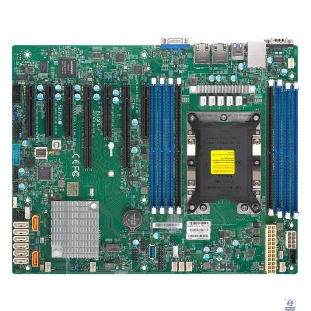 Supermicro MBD-X11SPL-F-B ATX, LGA3647, iC621, 8xDDR4, 8xSATA, 2x1GbE, IPMI, VGA 