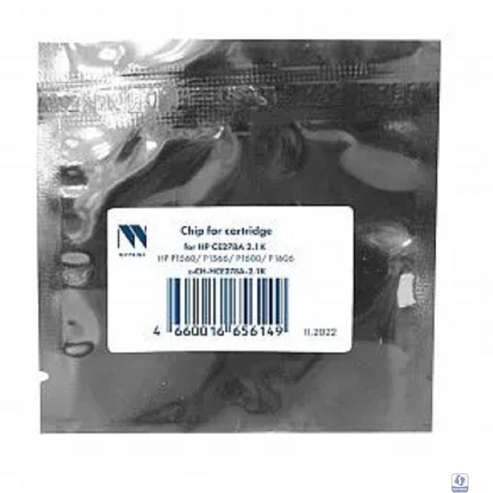 NV Print (NV-CH-HCE278A) Чип  для HP CE278A для HP P1560/P1566/P1600/P1606 (2.1K) 