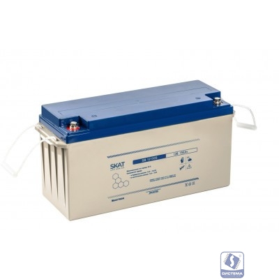 АКБ БАСТИОН SKAT SB 12150S AGM 12V 150Ач I зар.45А, клеммы под болт М6, гарантия 18 мес (8975)