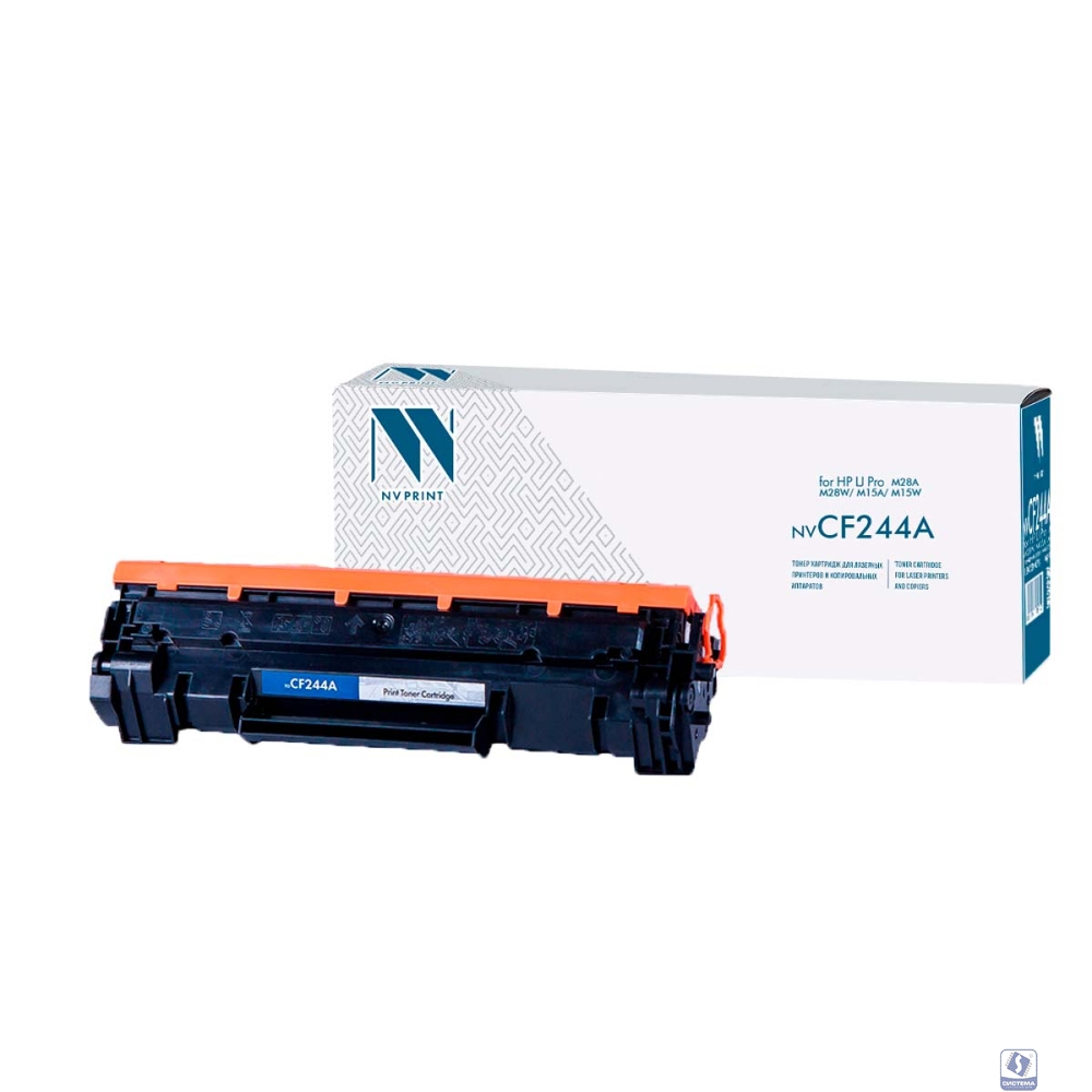 Повреждение упаковки NV Print CF244A Картридж  для HP LJ Pro M15a/M15w/M28a/M28nw (1000 стр.) с чипом
