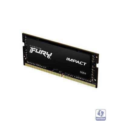 Kingston DRAM 8GB 3200MHz DDR4 CL20 SODIMM FURY Impact KF432S20IB/8