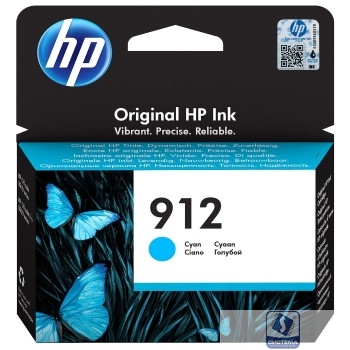 HP 3YL77AE Картридж № 912 струйный голубой (315 стр) 