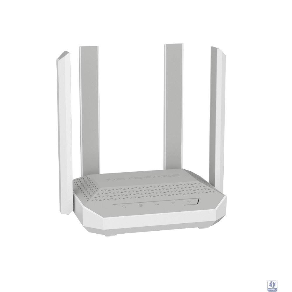 Netcraze Sprinter (NC-3711) Гигабитный интернет-центр с Mesh Wi-Fi 6 AX3000, 4-портовым Smart-коммутатором и переключателем режима роутер/ретранслятор