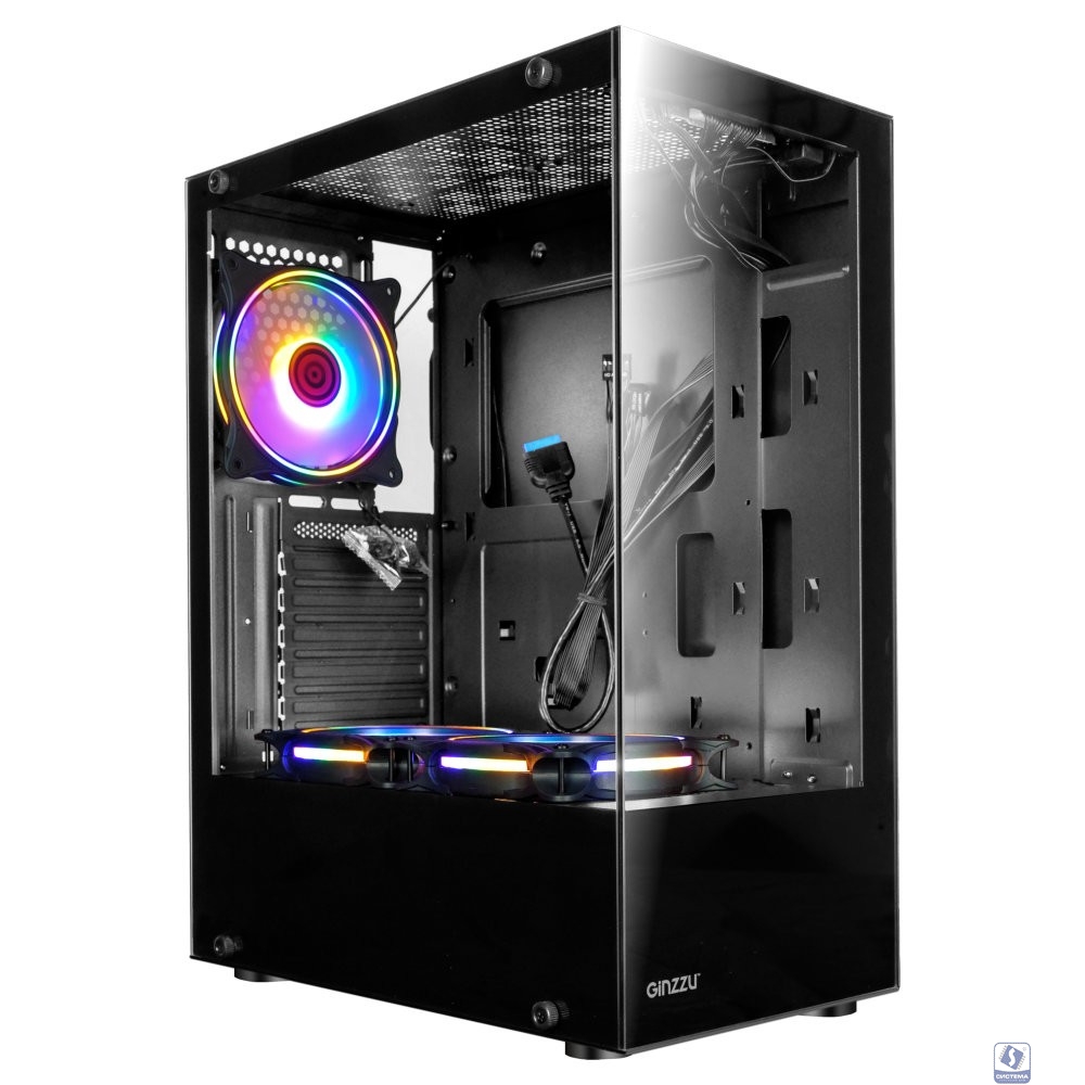 Ginzzu CL305 FAN 3*12LC4 FRGB