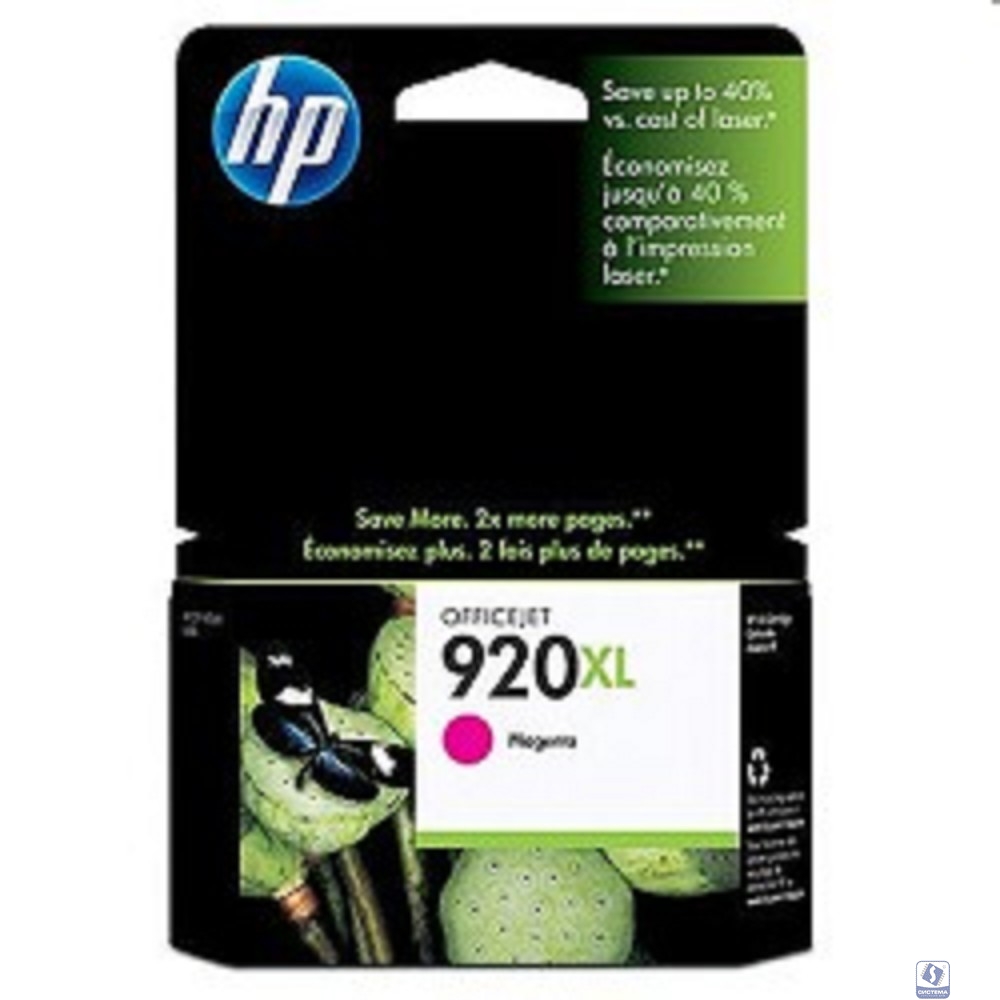 HP CD973AE Картридж №920XL, Magenta 