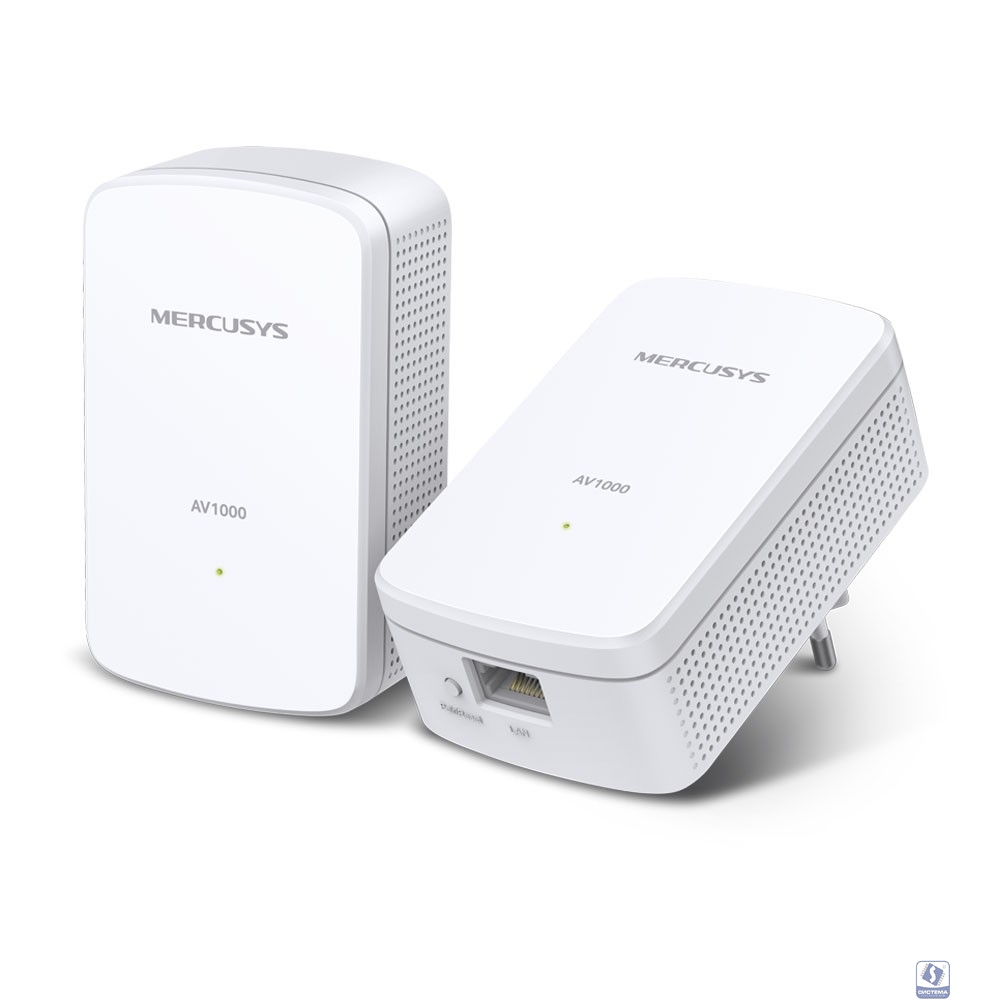 Mercusys MP500 KIT AV1000 Комплект гигабитных адаптеров Powerline